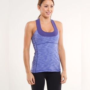 Lululemon Scoop Neck Tank
Royalty Space Dye / Royalty